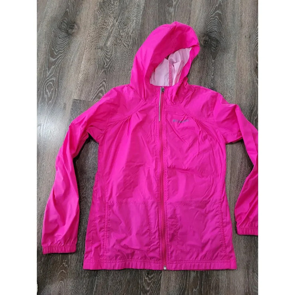 Columbia Girls Pink Lightweight Jacket size Large‎ #4 - Picture 1 of 3